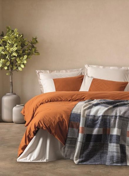 One and a half bedding set COMFY TARCIN-160, Single, Rectangular, Everyday, 100% cotton