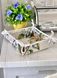 Tapestry bread basket ALLOVER34395, 20х20х8, 20, 20, 8, Square, Lemons, With microfibre, 74% polyester, 23% cotton, 3% acrylic, Tapestry
