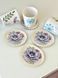 Серьга гобеленовая с кружевом BLUE BUNNIES-10D Limaso BLUE BUNNIES-10D фото 2