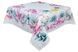 Tablecloth with water-repellent coating MANTEL BOTANIA, 145x145, Square, Flower, With water-repellent coating, 75% cotton, 25% polyester, Water repellent