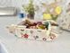 Tapestry bread basket EDEN274B, 20x20x8, Square, Easter, Without lurex, 75% polyester, 22% cotton, 3% acrylic