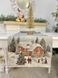 Tapestry table runner RUNNER723B Christmas in Mountains