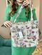 Tapestry shopping bag EDEN1017, 36x36, Square, Easter, Without lurex, 75% polyester, 22% cotton, 3% acrylic, Tapestry