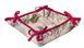 Tapestry bread basket EDEN1197, 20х20х8, 20, 20, 8, Square, New Year's, Golden lurex, 75% polyester, 22% cotton, 3% acrylic, Tapestry