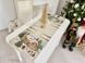 Tapestry table runner RUNNER723B Christmas in Mountains