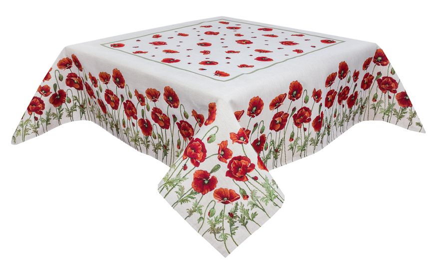 Tapestry tablecloth RUNNER759, 137х280, Rectangular, Everyday, Without lurex, 75% polyester, 22% cotton, 3% acrylic