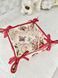 Tapestry bread basket MIRRA, 20х20х8, 20, 20, 8, Square, New Year's, Golden lurex, 75% polyester, 22% cotton, 3% acrylic, Tapestry