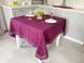Linen tablecloth SKLB49, 140x140, Square, Monochrome, Embroidery, 100% linen