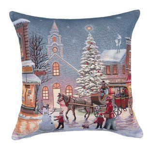 Single-sided tapestry cushion cover KISS6132