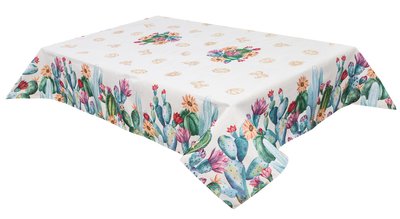 Tapestry tablecloth RUNNER562, 137х180, Rectangular, Casual, Without lurex, 75% polyester, 22% cotton, 3% acrylic