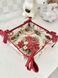 Tapestry bread basket NAT, 20х20х8, 20, 20, 8, Square, New Year's, Golden lurex, 75% polyester, 22% cotton, 3% acrylic, Tapestry