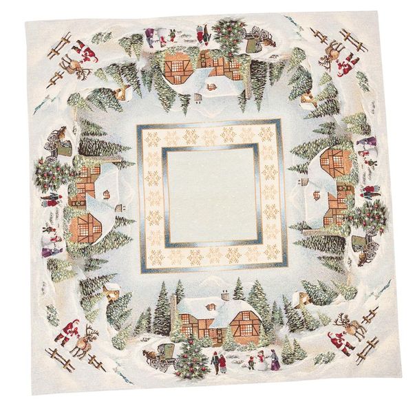 Tapestry tablecloth RUNNER723 "Christmas in Mountains"