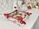 Tapestry bread basket NAT, 20х20х8, 20, 20, 8, Square, New Year's, Golden lurex, 75% polyester, 22% cotton, 3% acrylic, Tapestry