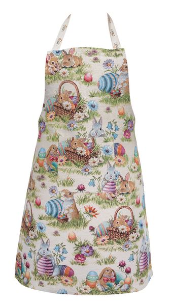 Tapestry kitchen apron EDEN1181, 60x85, Easter, Without lurex, 75% polyester, 22% cotton, 3% acrylic