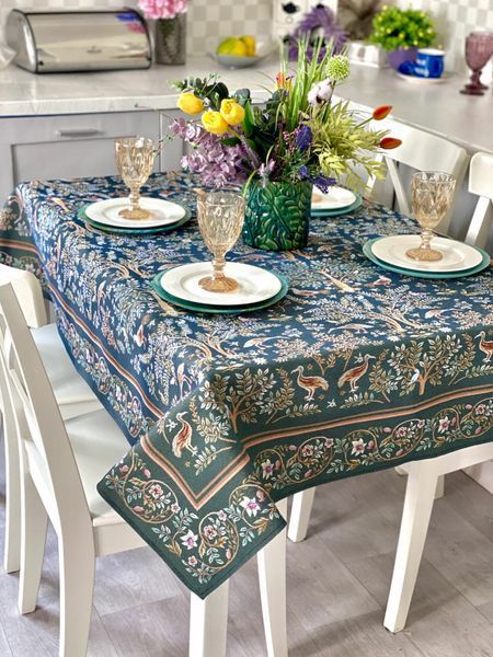 Tapestry tablecloth RUNNER1342VEO, 137х180, 180, 137, Rectangular, Everyday, Without lurex, 75% polyester, 22% cotton, 3% acrylic, Tapestry