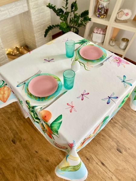 Скатерть с водоотталкивающим покрытием MANTEL FRUTA MANTEL FRUTA-145  фото