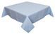 Linen tablecloth with lace SKL01, 90x90, Square, Monochrome, Embroidery, 100% linen