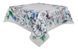 Tablecloth with water-repellent coating MANTEL LICHI, 150x150, Square, Flower, With water-repellent coating, 75% cotton, 25% polyester, Water repellent