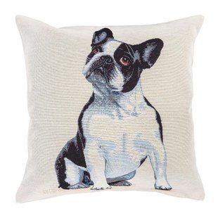 Наволочка гобеленовая односторонняя FRENCH BULLDOG-NV Limaso FRENCH BULLDOG-NV фото
