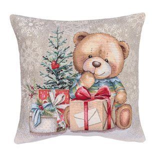 Single-sided tapestry cushion cover KISS1312B