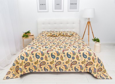 Tapestry bedspread PLG02 (160х220), 160x220, Rectangular, Everyday, Without lurex, 45% cotton, 35% polyester, 20% acrylic