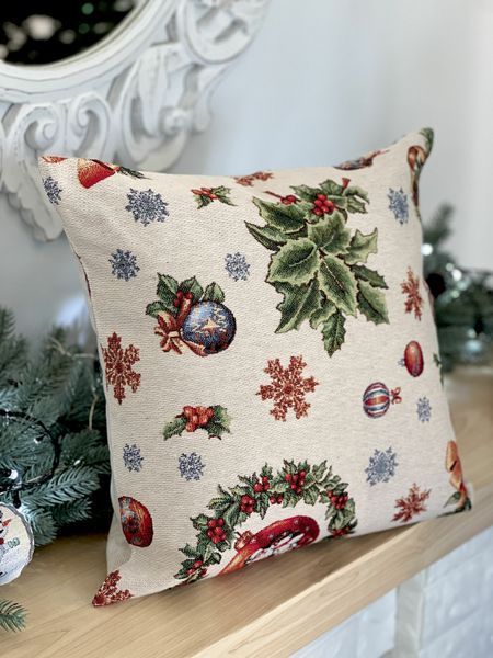 Single-sided tapestry cushion cover FIOCCO-NV1