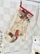 Tapestry oven mitten EDEN1197, 17х30, 30, 17, New Year's, Golden lurex, 75% polyester, 22% cotton, 3% acrylic, Tapestry