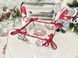 Tapestry bread basket CORONA, 20х20х8, 20, 20, 8, Square, New Year's, Silver lurex, 75% polyester, 22% cotton, 3% acrylic, Tapestry