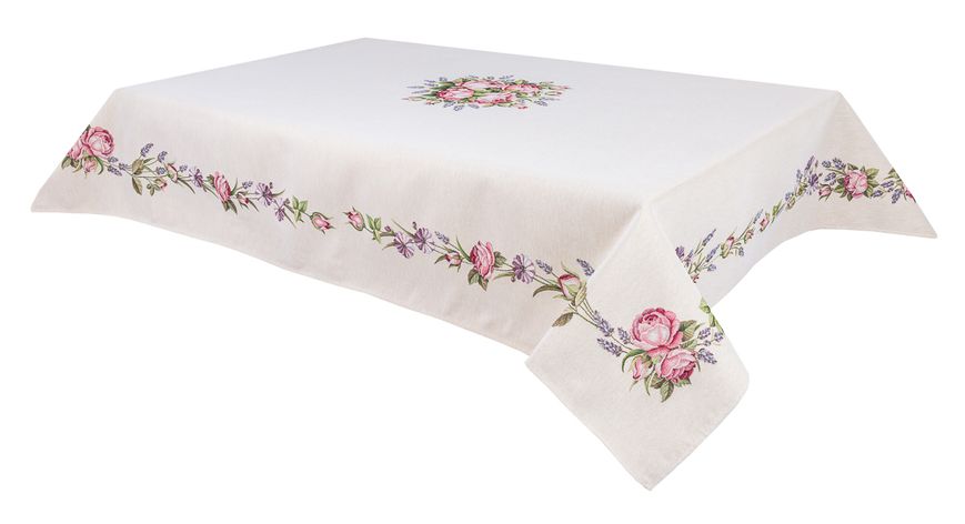 Tapestry tablecloth RUNNER1221, 137х180, Rectangular, Everyday, Without lurex, 75% polyester, 22% cotton, 3% acrylic