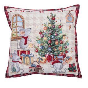 Single-sided tapestry cushion cover STUART A-NV