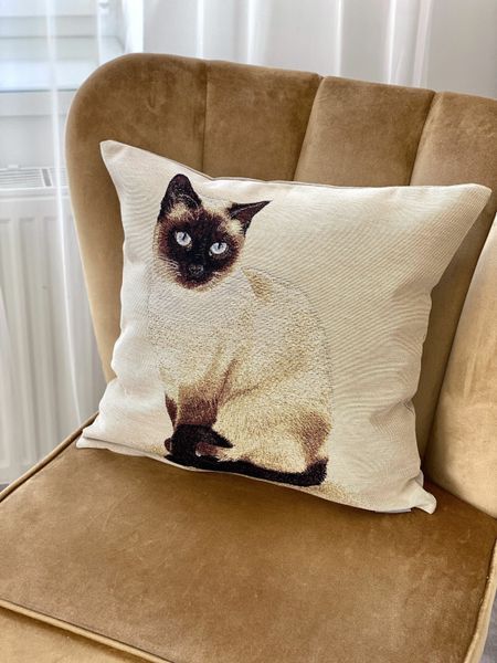 Single-sided tapestry cushion cover NICOLE-NV
