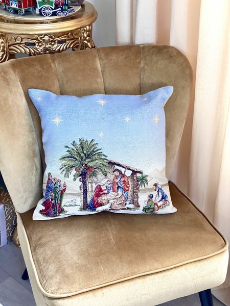 Single-sided tapestry cushion cover TOPINO-NV