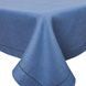 Linen tablecloth with lace SKL02, 140x180, Rectangular, Monochrome, Embroidery, 100% linen