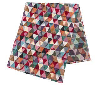 Tapestry table runner GEO117, 37x100, 100, 37, Rectangular, Geometry, Without lurex, 75% polyester, 22% cotton, 3% acrylic, Tapestry