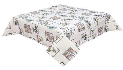 Tapestry tablecloth EDEN057, 97х100, Square, Everyday, Without lurex, 75% поліестер, 22% бавовна, 3% акрил