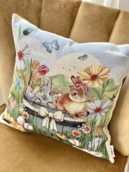 Single-sided tapestry cushion cover LINCO-NV