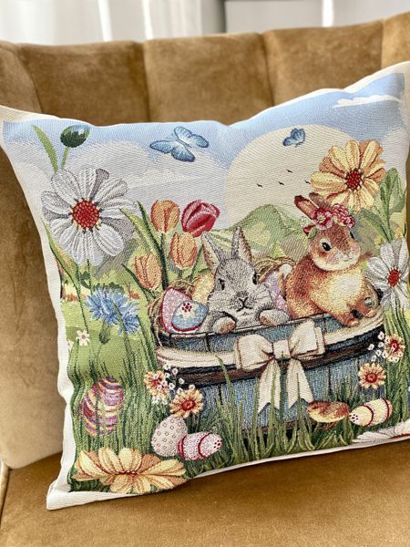 Single-sided tapestry cushion cover LINCO-NV