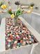 Tapestry table runner GEO117, 37х100, 100, 37, Rectangular, Geometry, Without lurex, 75% polyester, 22% cotton, 3% acrylic, Tapestry