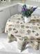 Tapestry tablecloth SKG21, Ø200, Round, Everyday, Without lurex, 75% polyester, 22% cotton, 3% acrylic