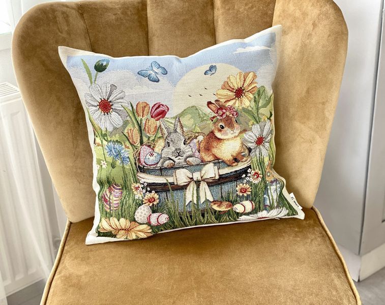 Single-sided tapestry cushion cover LINCO-NV
