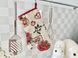 Tapestry oven mitten NAT, 17х30, 30, 17, New Year's, Golden lurex, 75% polyester, 22% cotton, 3% acrylic, Tapestry