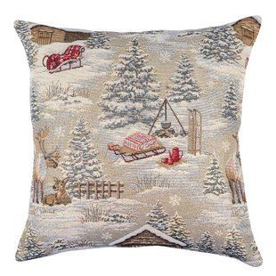 Single-sided tapestry cushion cover EDEN970-NV1
