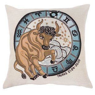 Single-sided tapestry cushion cover KISS587