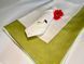 Linen tablecloth with lace SKL13, 140x220, Rectangular, Monochrome, Embroidery, 100% linen