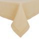 Obrus lniany SKLB45-1, 140x140, Kwadrat, Monochromatyczny, Haft, 100% len