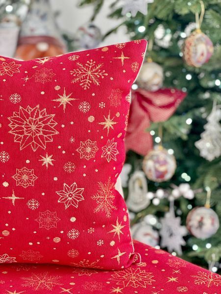 Single-sided tapestry cushion cover ADHARA-NV1
