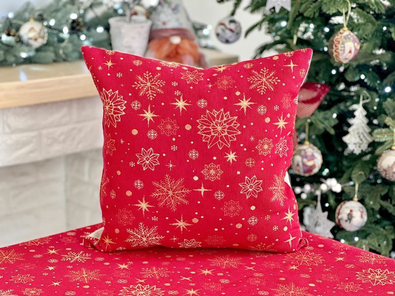 Single-sided tapestry cushion cover ADHARA-NV1
