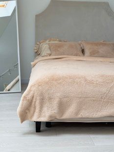 Покривало FLUFFY BEIGE 17-PK (180х200) FLUFFY BEIGE 17-PK фото
