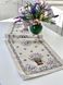 Tapestry table runner LILAC, 100, 37, Rectangular, Flower, Without lurex, 75% polyester, 22% cotton, 3% acrylic, Tapestry