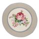 Tapestry placemat with lace ROUND386LIM-30D